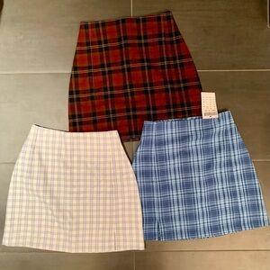 Brandy Melville & John Galt Mini Skirts - One Size